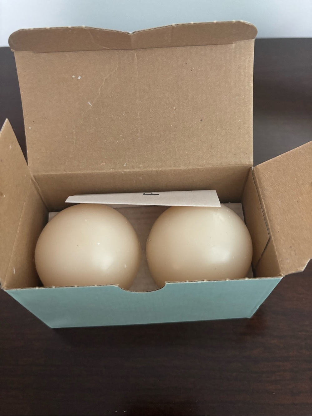 PartyLite Café Latte Aroma Melts - Cream color